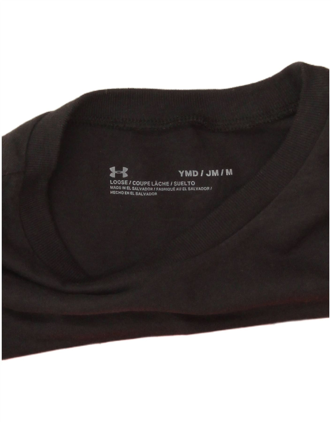 Under Armour Boys Graphic Top Μακρυμάνικο 9-10 ετών Μεσαίο Μαύρο