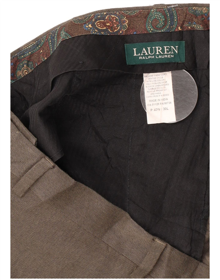 Ανδρικό ίσιο παντελόνι Ralph Lauren W40 L30 Γκρι Πολυεστέρας