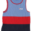 Fila Boys Vest Top 7-8 Years Πολύχρωμο Colourblock