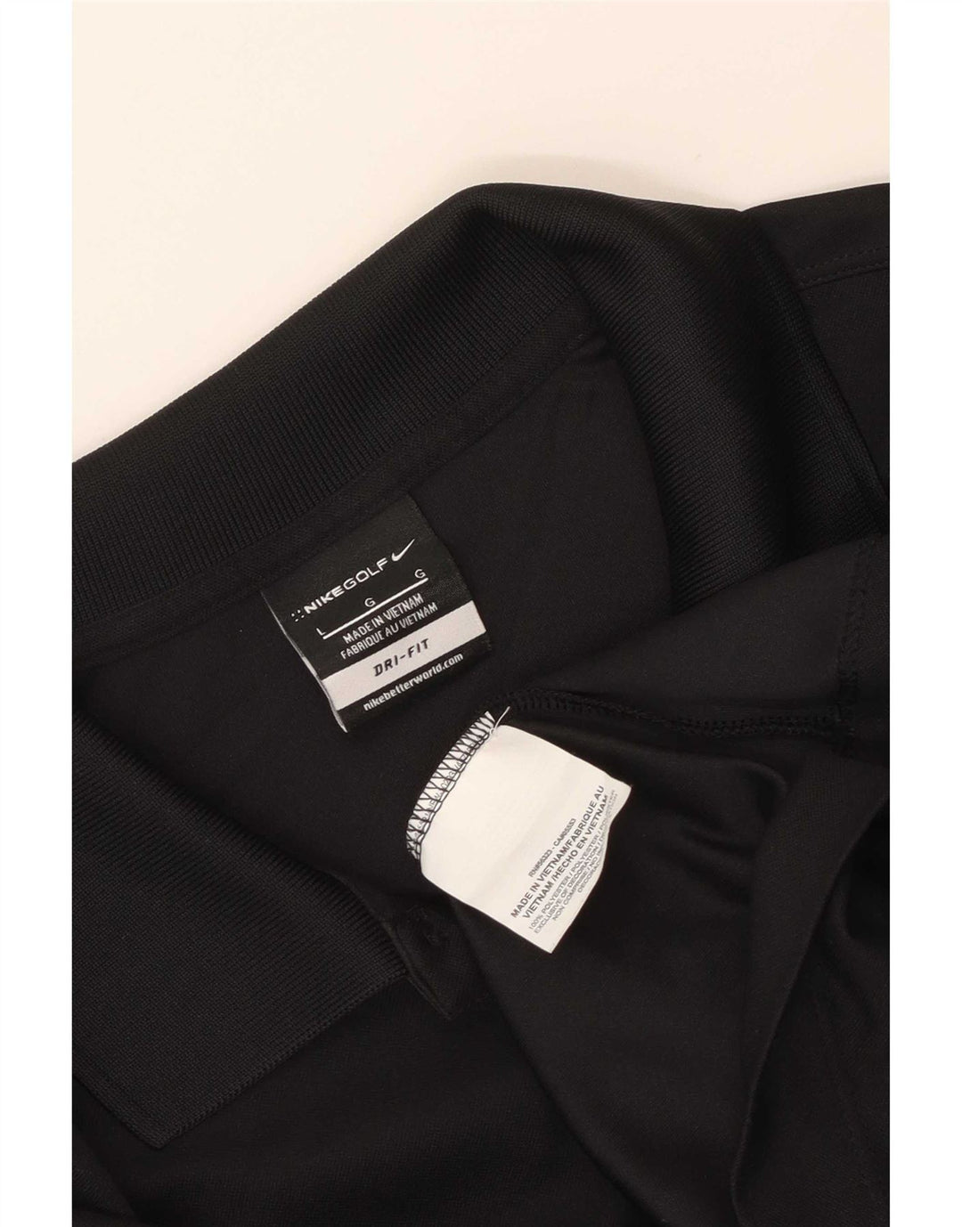 Ανδρικό μπλουζάκι Nike Dri Fit Polo μεγάλο μαύρο πολυεστέρα
