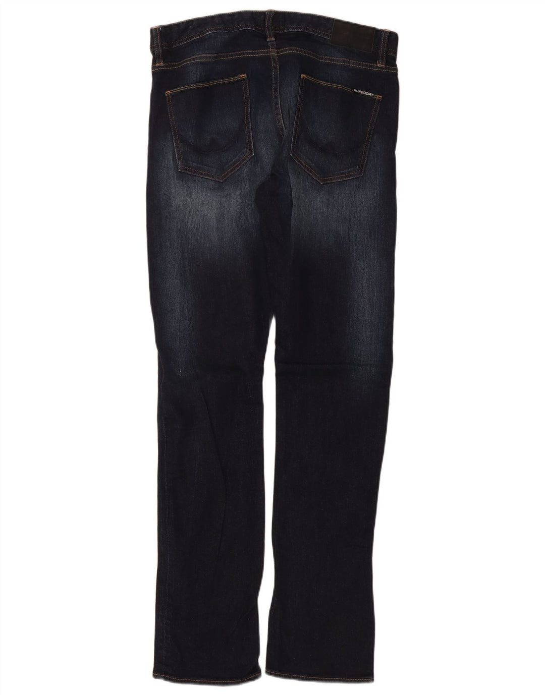 Ανδρικό Slim Jeans SUPERDRY W34 L34 Navy Blue Cotton