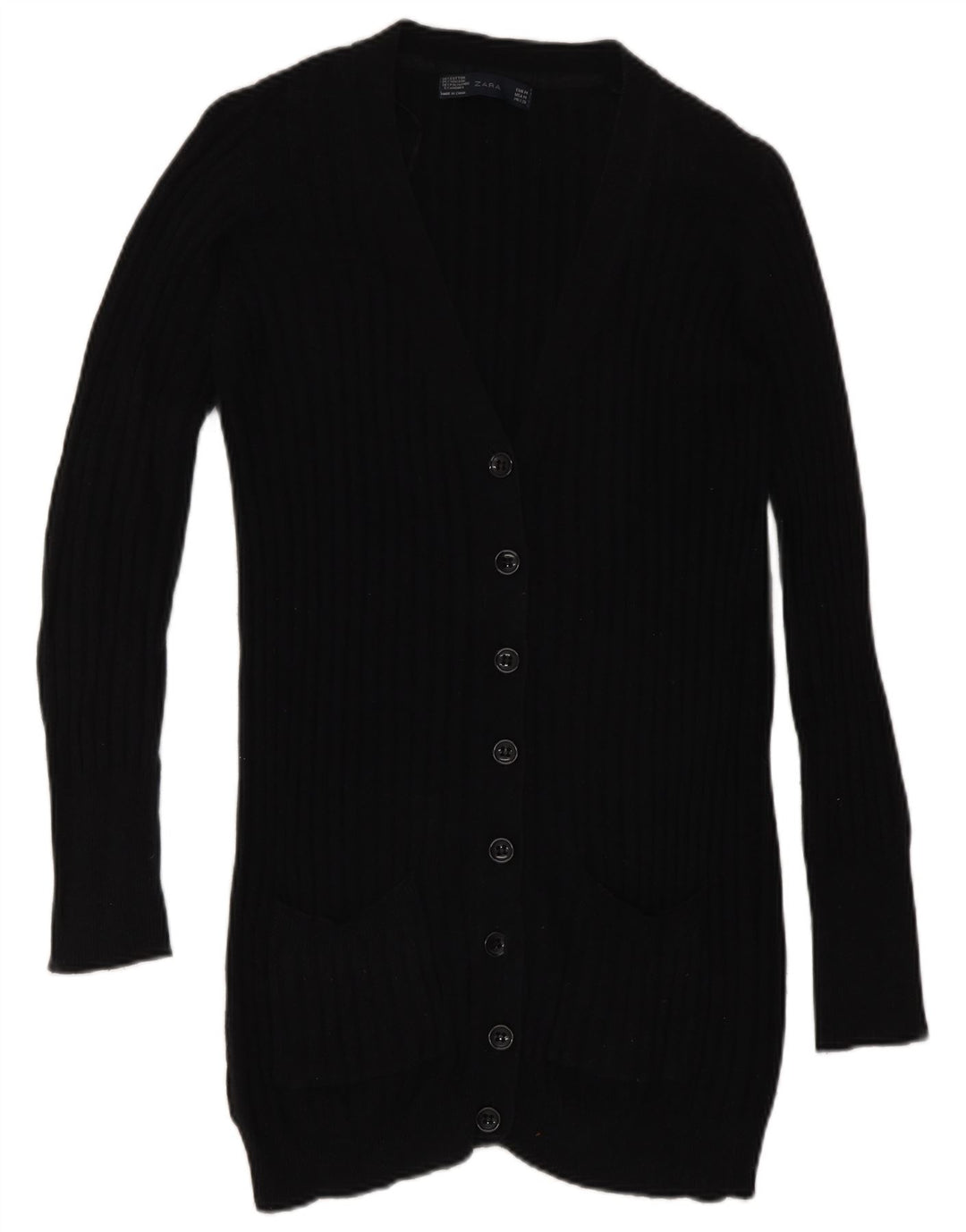 Zara Γυναικείο πουλόβερ UK 12 Medium Black