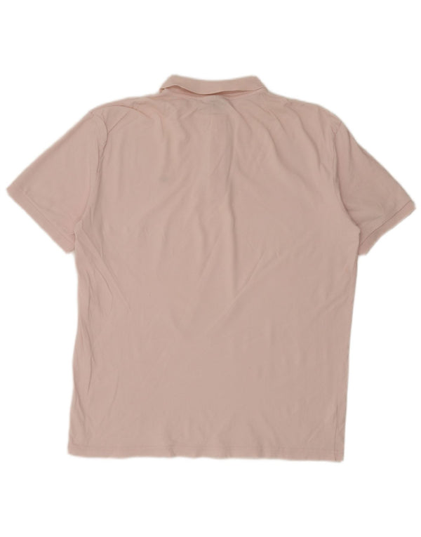 Ανδρικό μπλουζάκι πόλο LACOSTE Νούμερο 8 3XL Ροζ