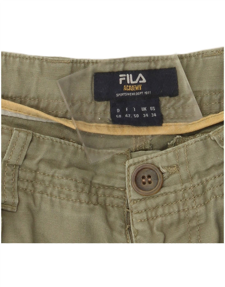 Fila Ανδρικό σορτς Cargo W34 Large Khaki