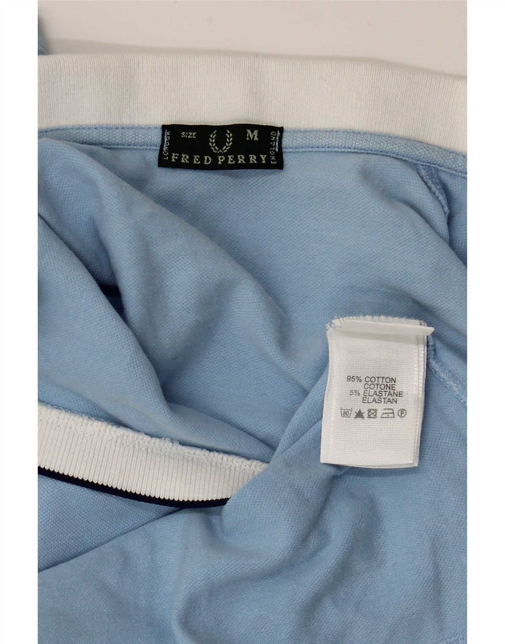 Fred Perry γυναικείο πουκάμισο πόλο με μεσαίο μπλε βαμβακερό αθλητικό