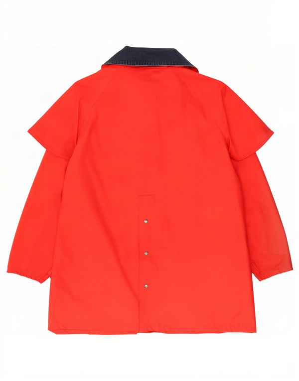Puffa Γυναικείο Παλτό Capelet UK 18 XL Κόκκινο πολυεστέρας