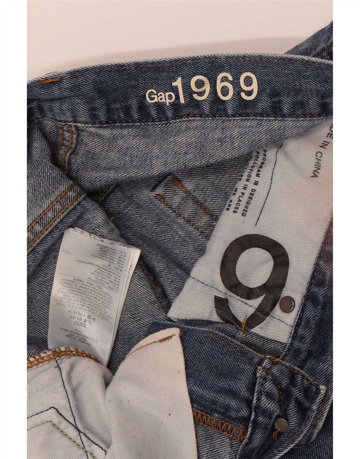 Ανδρικό τζιν Gap Slim W32 L32 Μπλε βαμβακερό