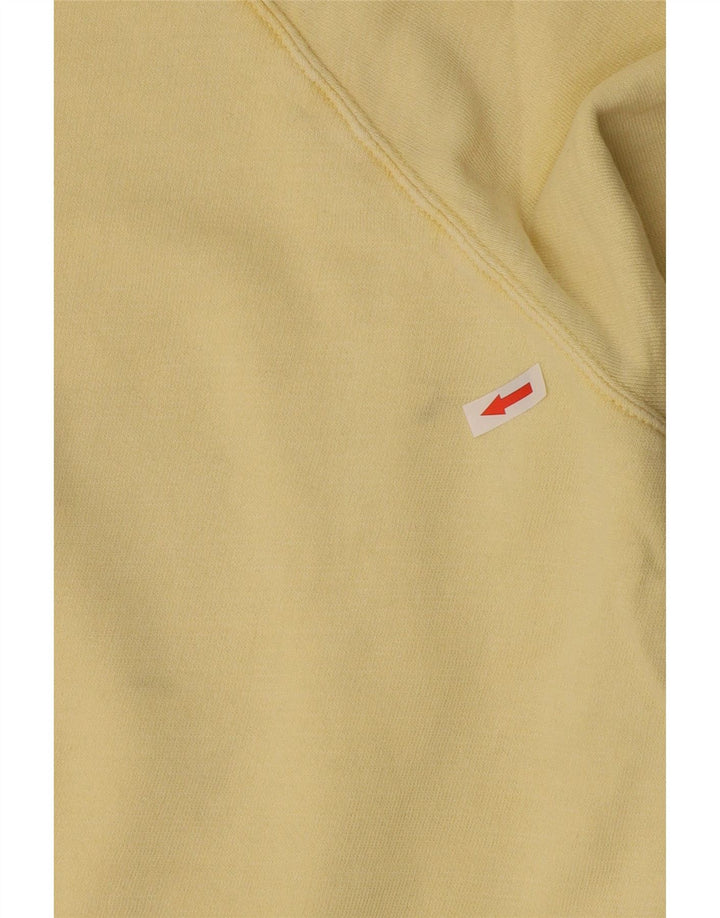 Marks & Spencer Γυναικεία φούτερ υπερμεγέθη Jumper UK 18 XL κίτρινο βαμβακερό