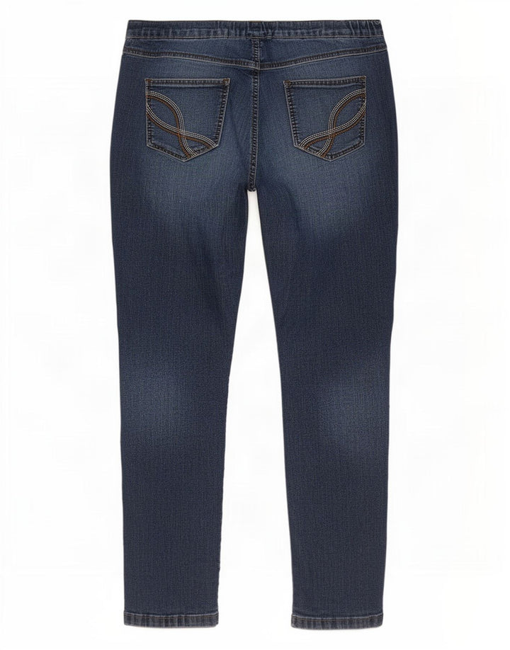 M&Co Γυναικεία Petite Jegging Jegging W32 L26 Blue