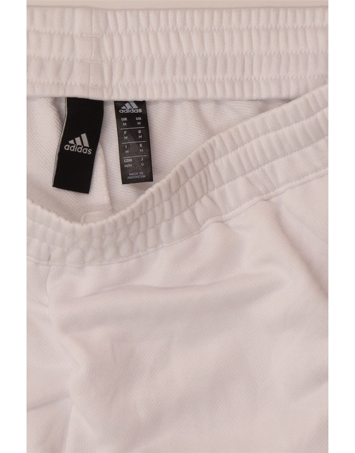 Ανδρικό παντελόνι αθλητικής φόρμας Adidas Aeroready Μεσαίο λευκό πολυεστέρα