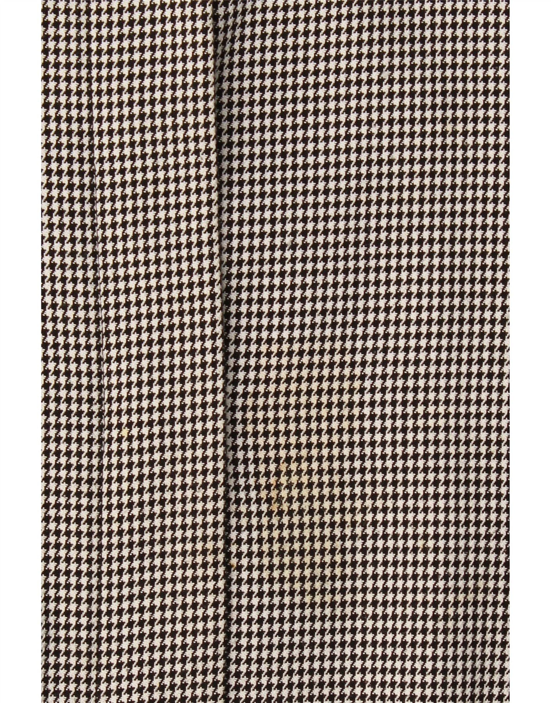 Vintage Γυναικείο Bomber Jacket UK 20 2XL Μαύρο Houndstooth Πολυεστέρας