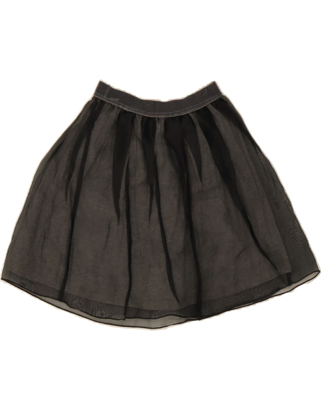 BENETTON Womens A-Line Skirt W28 Medium Grey Vintage Benetton and Second-Hand Benetton from Messina Hembry 