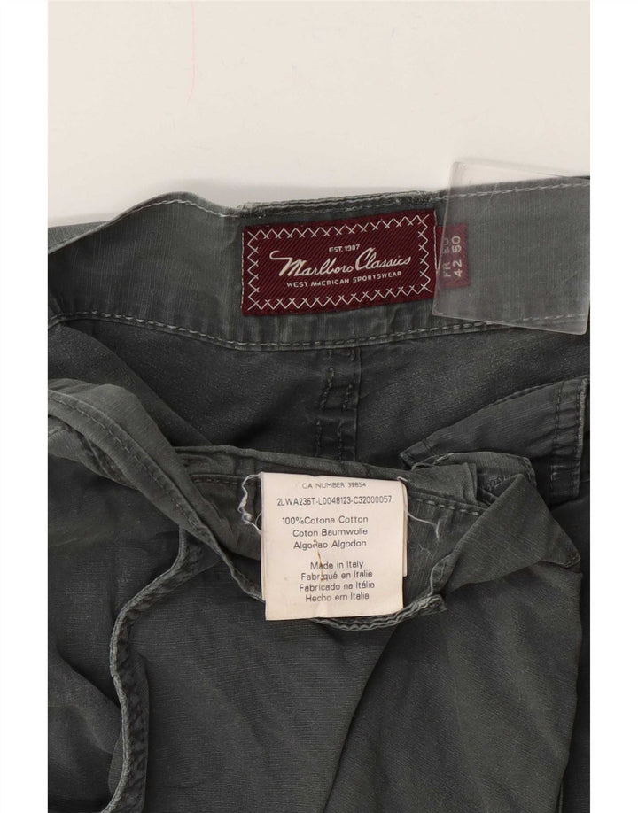 Ανδρικό σορτς Cargo Marlboro Classics EU 50 Large W34 Γκρι βαμβακερό