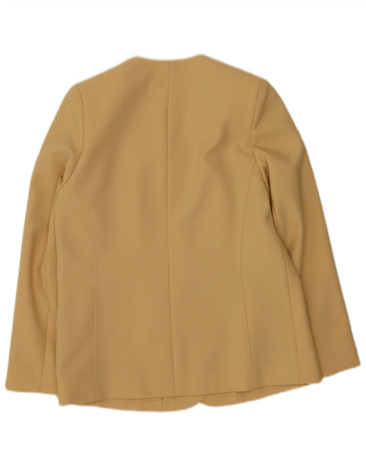 Eastex γυναικείο μπουφάν blazer UK 14 μεσαίο μπεζ πολυεστέρας
