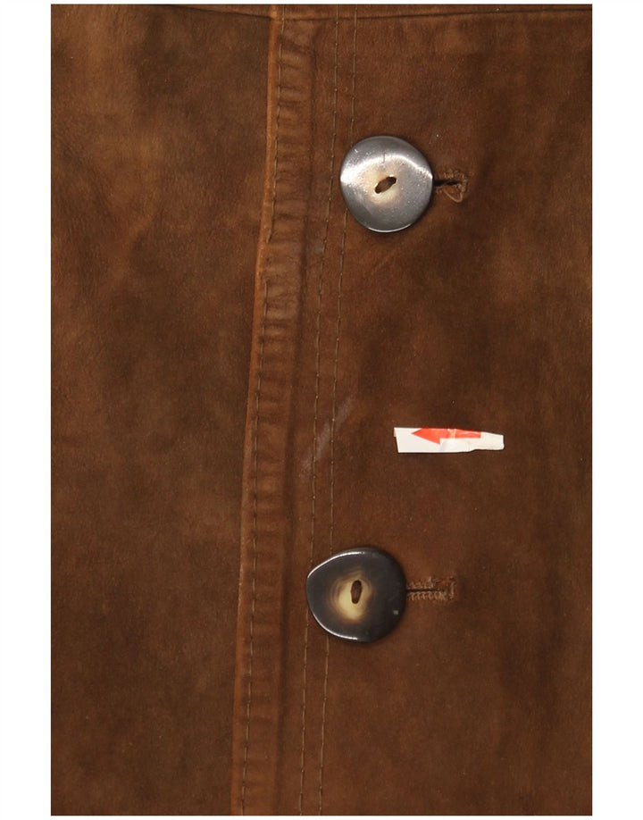 Vintage Ανδρικό Καστόρι Καμπαρντίνα UK 36 Small Brown