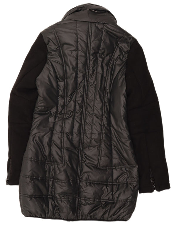 Fornarina Γυναικείο παλτό UK 10 Small Black Polyester