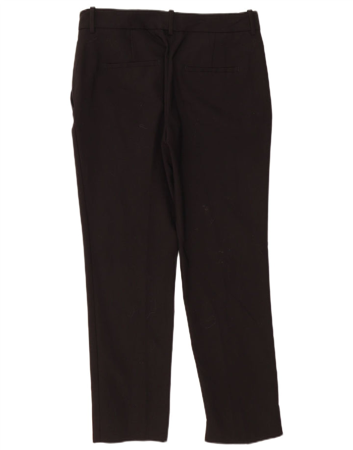 ZARA Γυναικείο Slim Παντελόνι Chino EU 38 Small W28 L27 Μαύρο