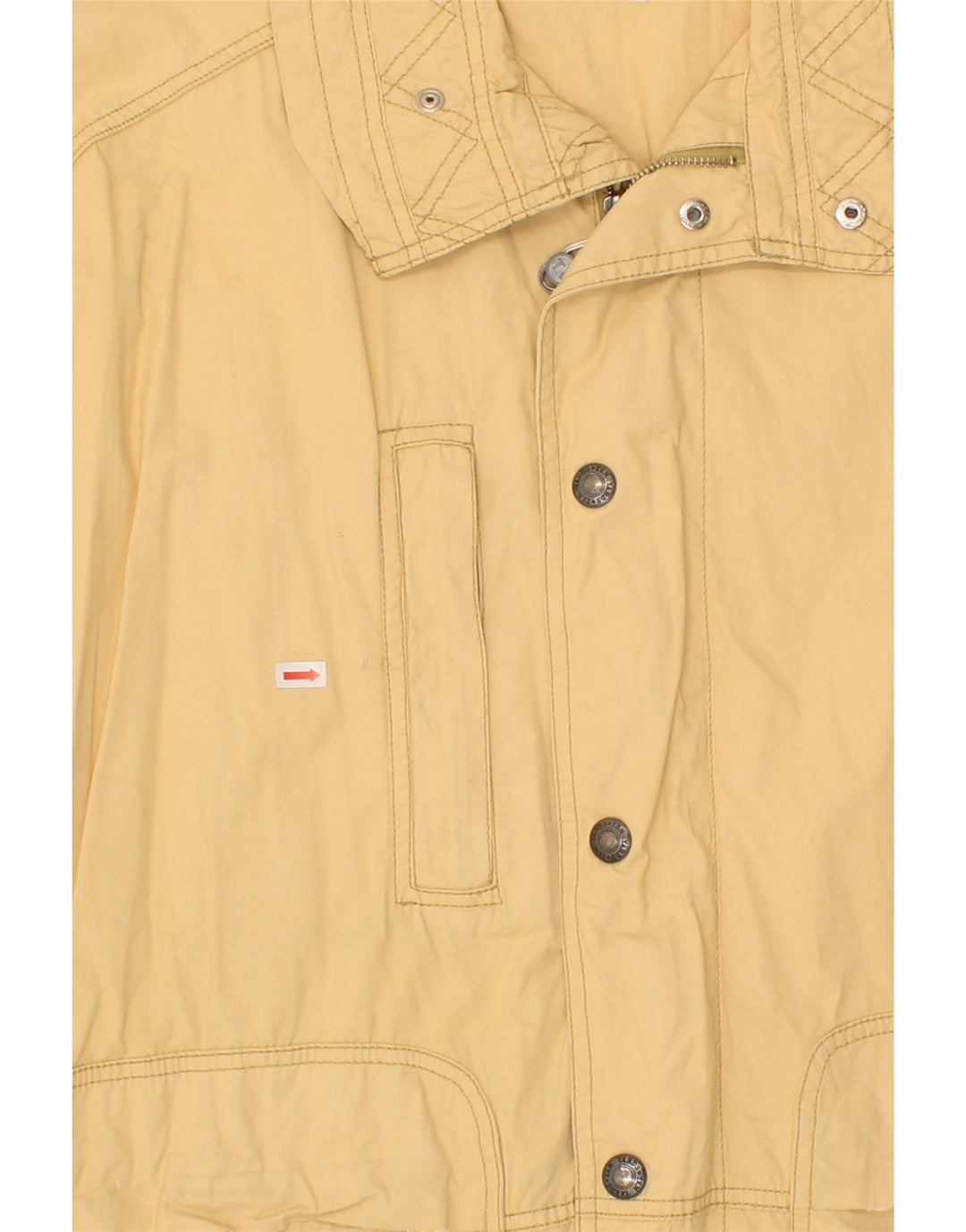 COLMAR Mens Bomber Jacket IT 52 Large Beige Cotton Vintage Colmar and Second-Hand Colmar from Messina Hembry 