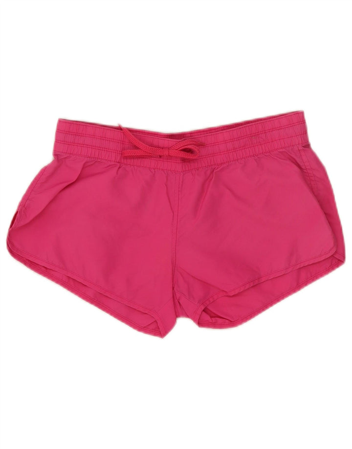 Champion γυναικείο αθλητικό σορτς UK 10 Small Pink Polyamide
