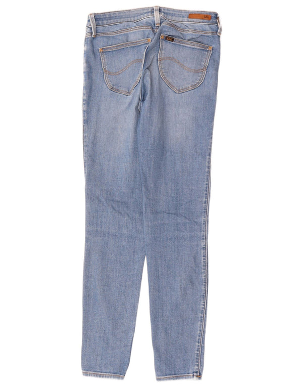 Lee Womens Scarlett Skinny Jeans W28 L30 Navy Blue Cotton