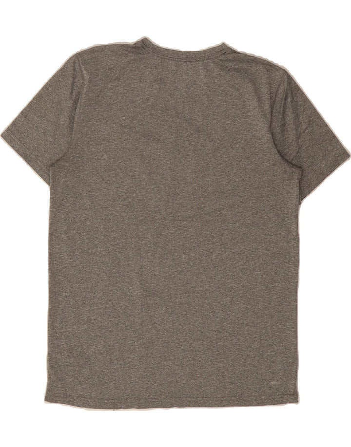 ADIDAS Boys Graphic T-Shirt Top 14-15 Years Large Grey Polyester Vintage Adidas and Second-Hand Adidas from Messina Hembry 