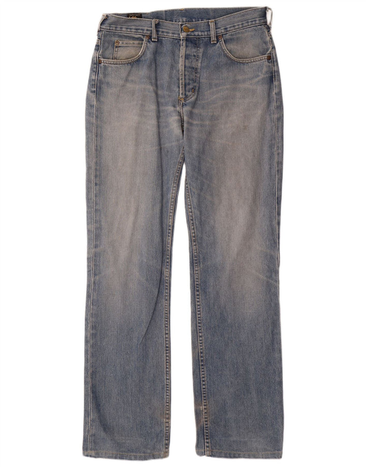 Ανδρικό τζιν LEE Graphic Straight W32 L33 Μπλε βαμβακερό