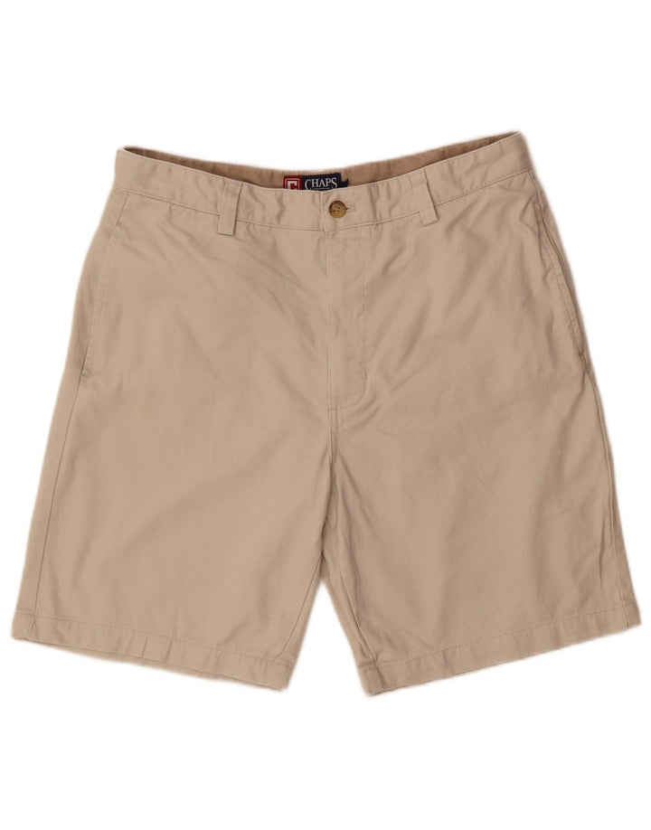 Chaps Ανδρικό σορτς Chino W34 Μεγάλο Μπεζ βαμβακερό