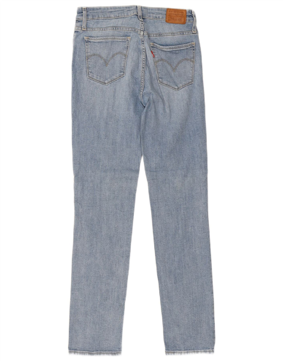 Levi's Womens 712 Slim Jeans W28 L30 Blue Cotton