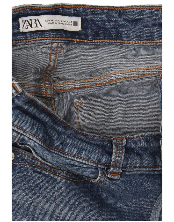 Zara Γυναικείο Slim Jeans EU 38 Small W28 L26 Blue
