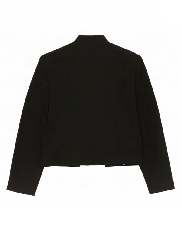 Marks & Spencer Γυναικείο Open Blazer Jacket UK 10 Small Black