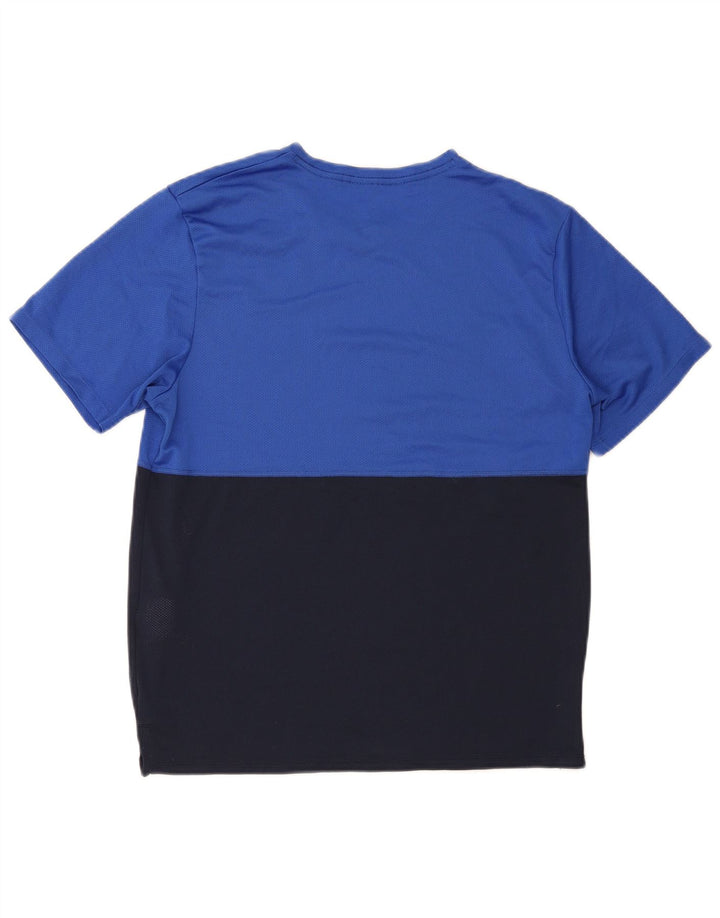 Ανδρικό T-Shirt Nike Top μεσαίου μπλε χρώματος πολυεστέρα Sports
