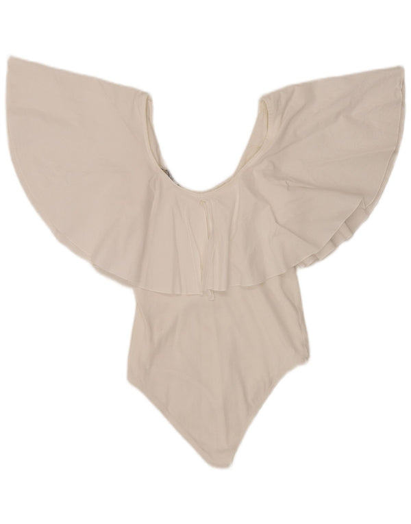 Zara Γυναικεία Μαγιό UK 10 Small White