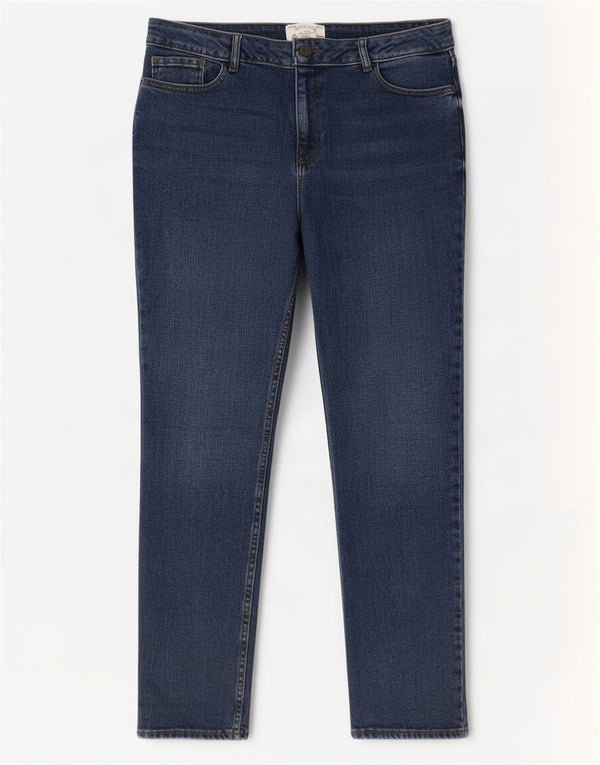 Fat Face Womens Chesham Girlfriend Slim Jeans UK 14 Large W34 L31 Blue