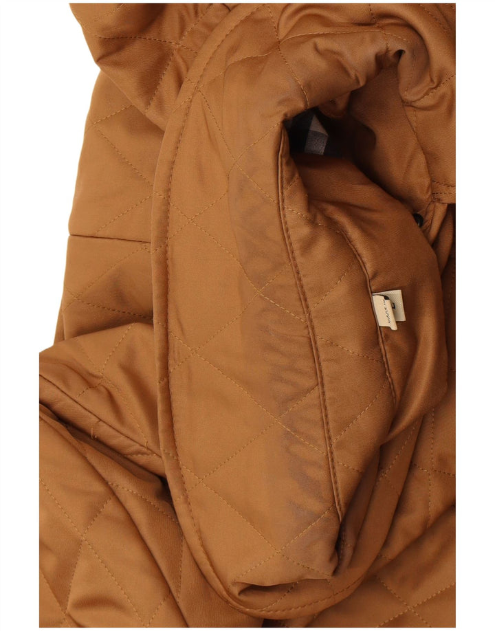 Burberry Γυναικείο Καπιτονέ Μπουφάν UK 16 Μεγάλο Μπεζ Βαμβακερό