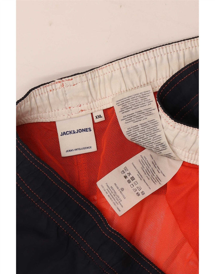 Jack & Jones ανδρικό σορτς κολύμβησης 2XL πολύχρωμο ριγέ πολυεστέρα