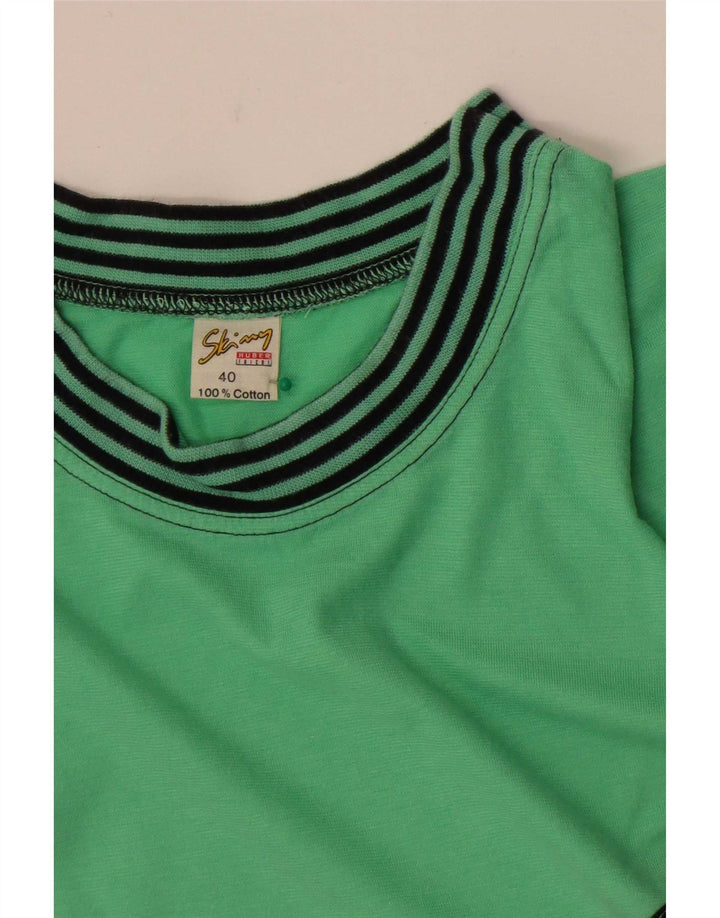 Γυναικεία φούτερ Huber Jumper EU 40 Medium Green Colourblock Retro