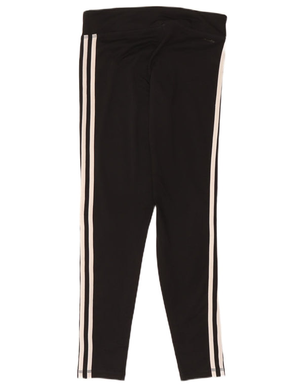 Γυναικείο κολάν Adidas UK 8/10 Μικρό μαύρο πολυεστέρα
