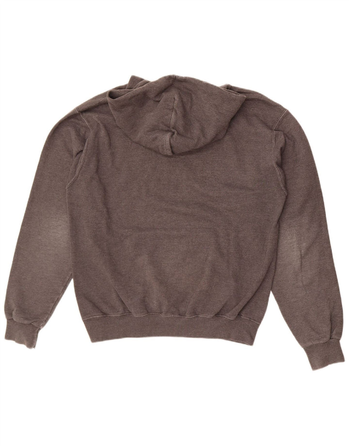 Champion Mens American University Graphic Hoodie Jumper Medium Grey