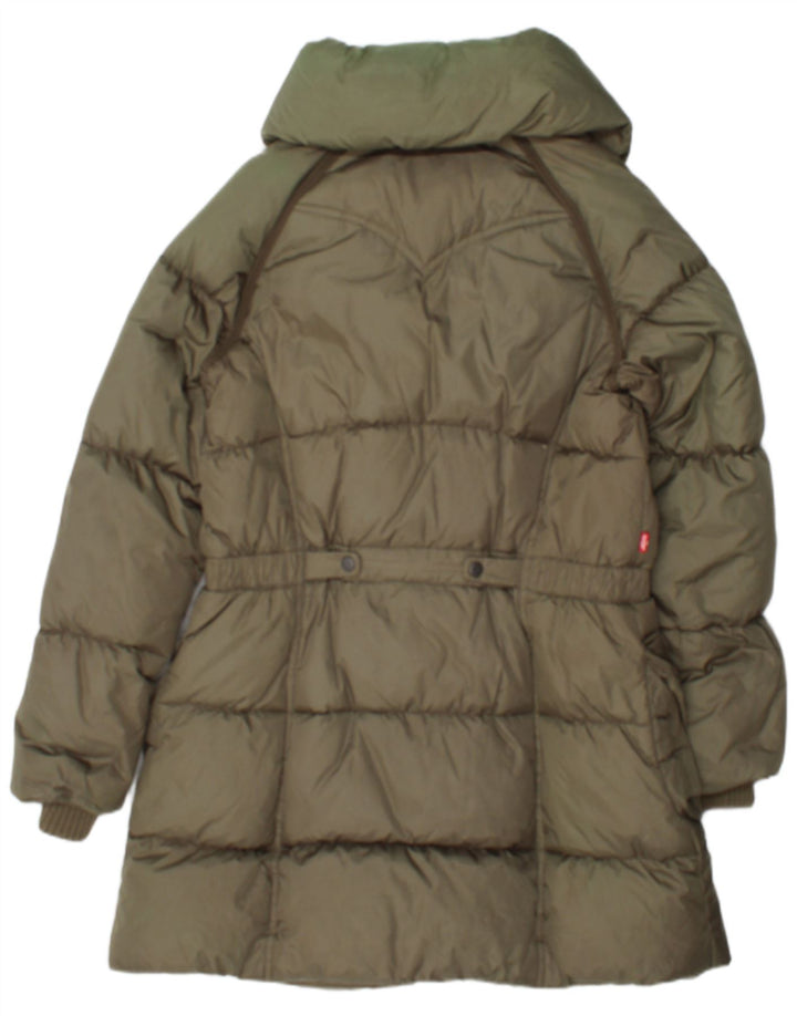 Levi's Γυναικείο παλτό UK 16 Large Green Nylon
