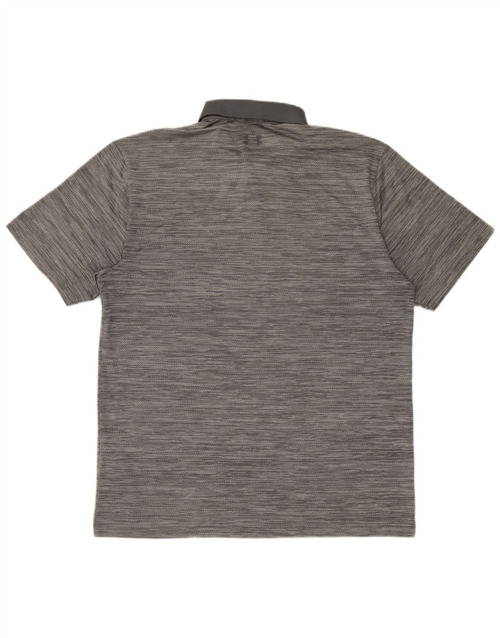 Under Armour Ανδρικό πουκάμισο πόλο με μεγάλο γκρι πολυεστέρα