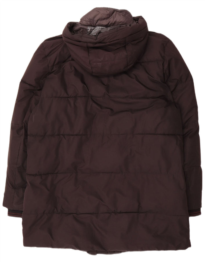 Michael Kors Ανδρικό παλτό με κουκούλα UK 40 Large Black Polyester