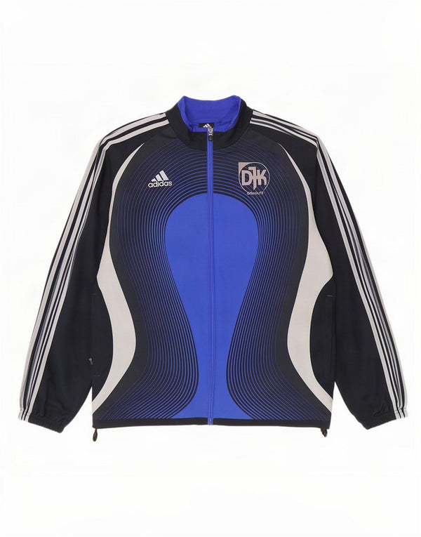 Ανδρική φόρμα Adidas Top Jacket UK 42/44 Large Navy Blue Colourblock