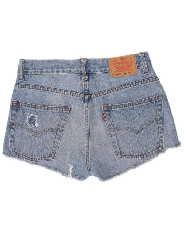 Levi's Girls 550 τζιν σορτς 15-16 ετών W26 μπλε βαμβακερό