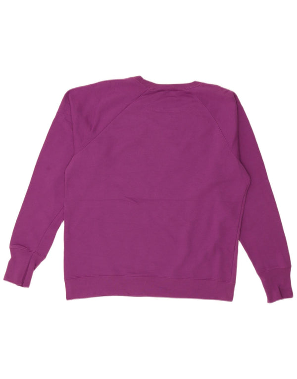 Champion Γυναικεία γραφικά φούτερ Jumper UK 16 Large Purple Polyester