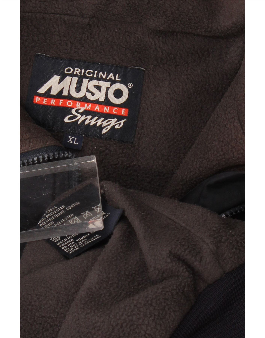 Musto Ανδρικό Bomber Jacket UK 42 XL Navy Blue Polyester