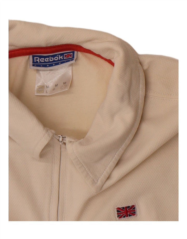 Reebok Ανδρικό πουκάμισο Polo Loose Fit Medium Off White