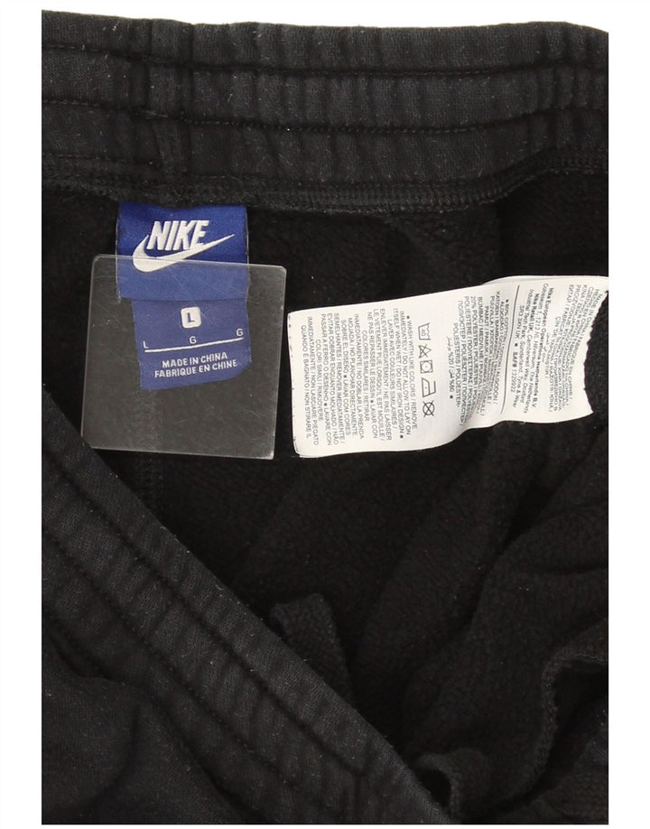 Ανδρική φόρμα Nike Παντελόνι Joggers μεγάλο μαύρο βαμβακερό