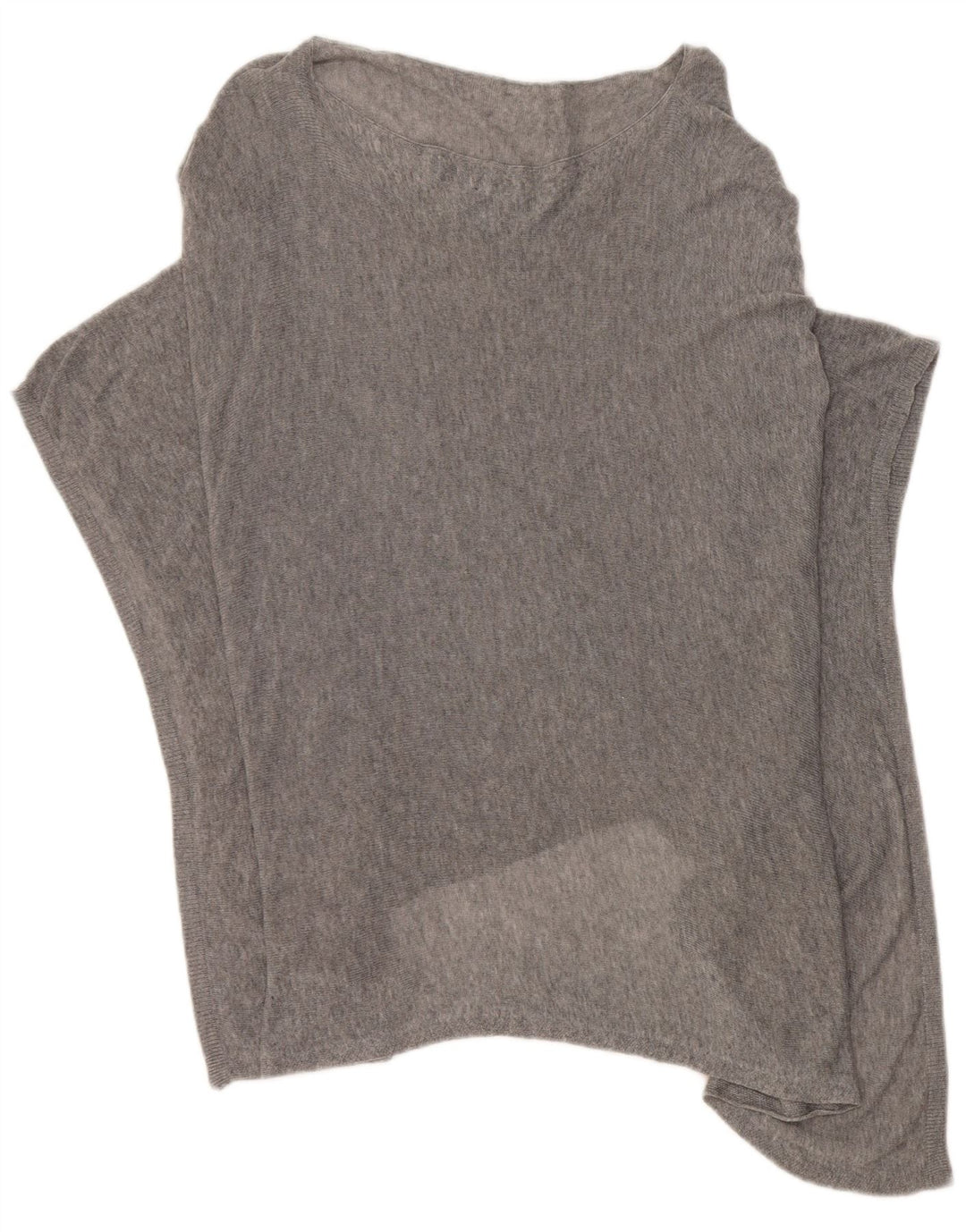 Γυναικείο παζλ Poncho Jumper One Size Grey Flecked Lyocell