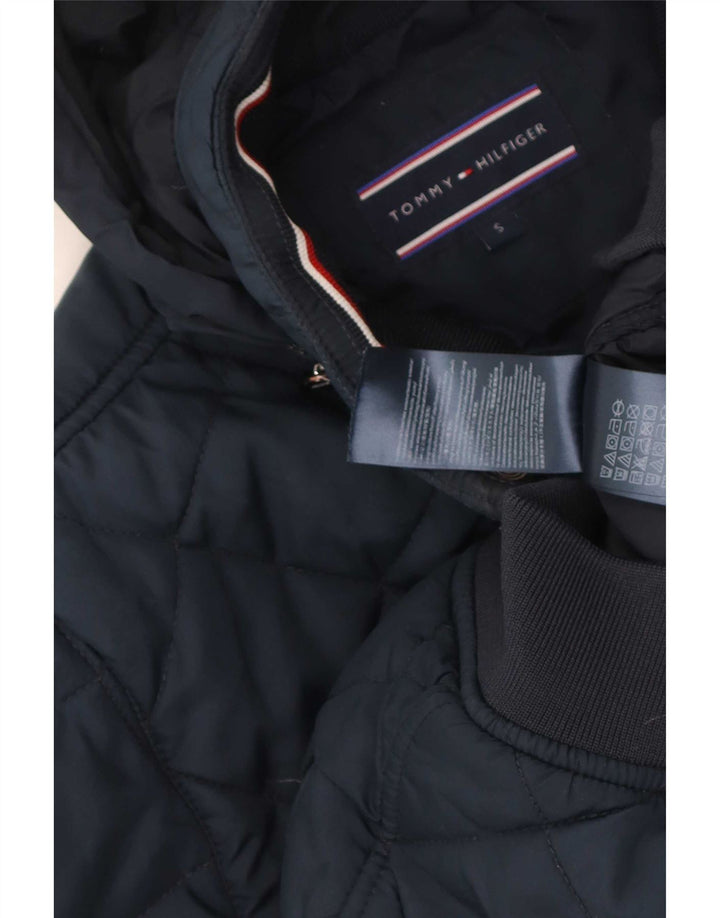 Tommy Hilfiger Ανδρικό καπιτονέ μπουφάν UK 36 Small Navy Blue Polyester