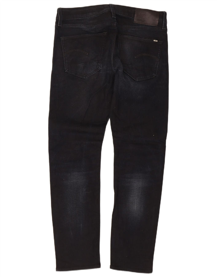 Ανδρικό Slim Jeans G-Star W32 L30 Μαύρο βαμβακερό